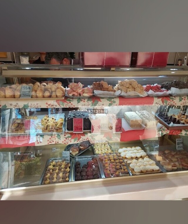 Mostrador da Horno San Luis Pastelería