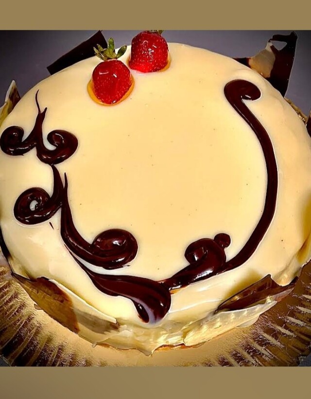 Tarte decorada — Montra doce